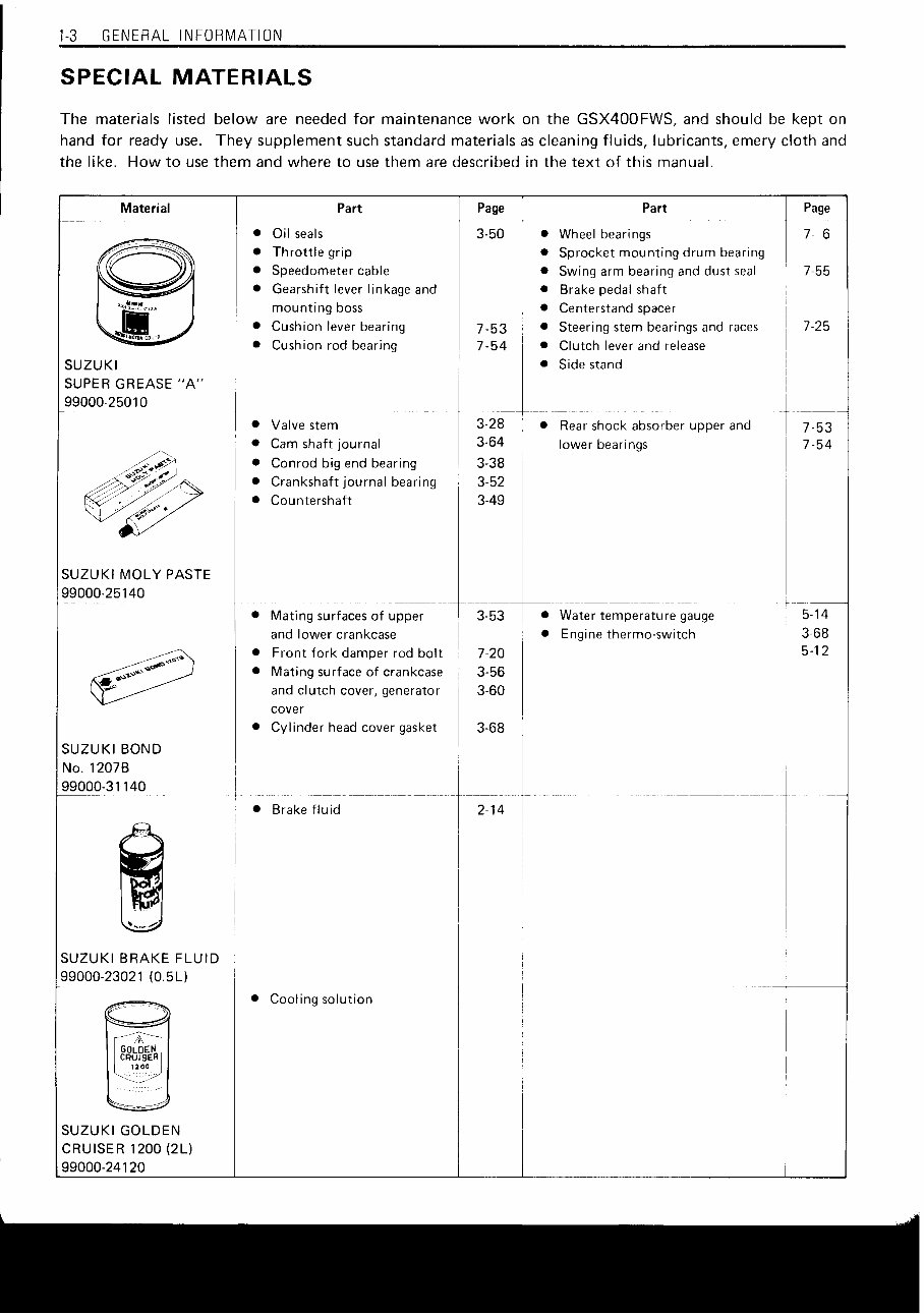 1983-1985 Suzuki GSX400 FW FWS Service & Repair Manual preview img 8