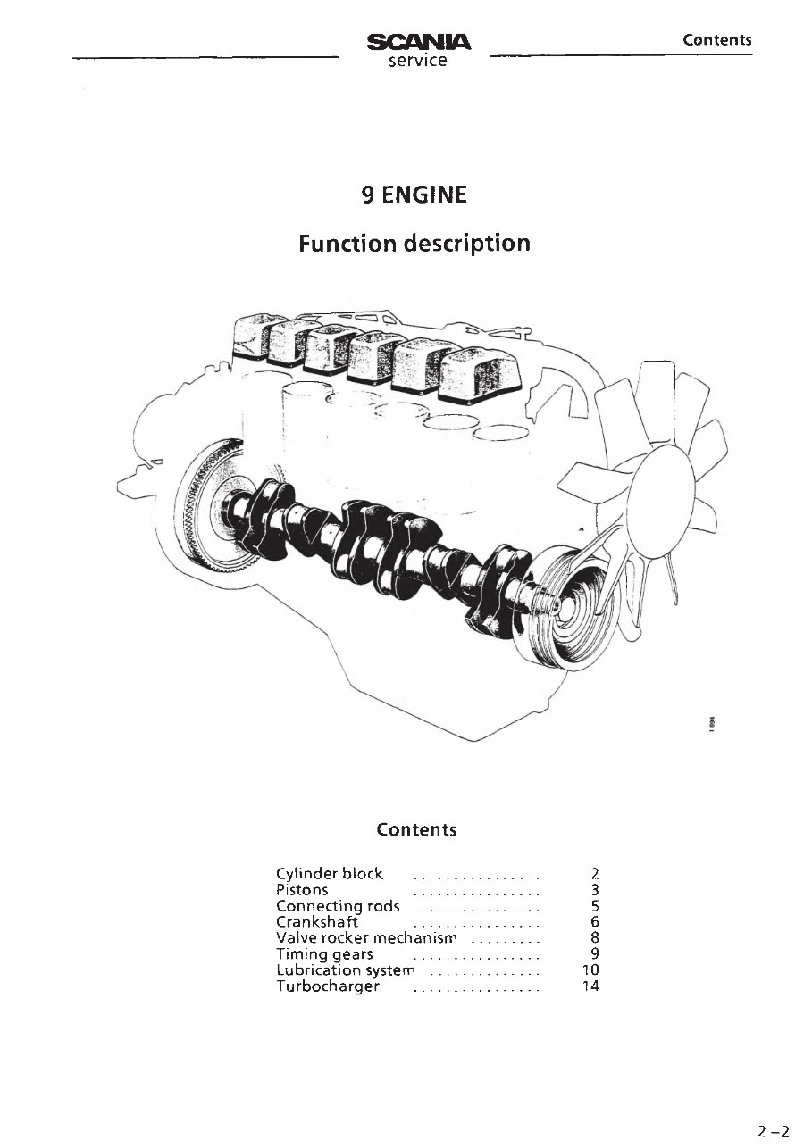 Scania DSC9 DSC 9 Engine Workshop Manual preview img 2