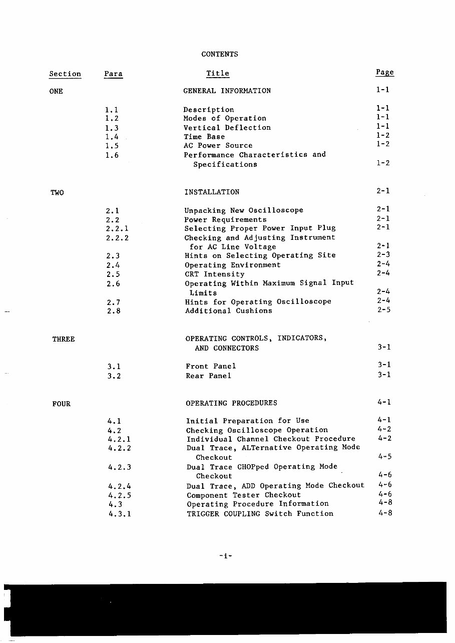 OWNER Manual Beckman CIRCUITMATE 9020 20 MHz Oscilloscope preview img 7