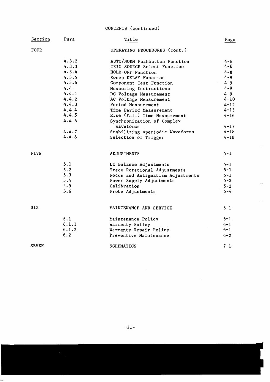 OWNER Manual Beckman CIRCUITMATE 9020 20 MHz Oscilloscope preview img 8