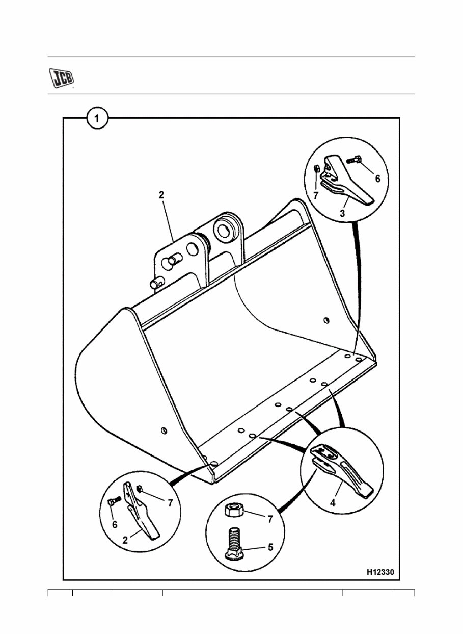 JCB 803 Plus MINI Crawler Excavator Parts Catalogue Manual (SN: 00827240-00829326) preview img 3