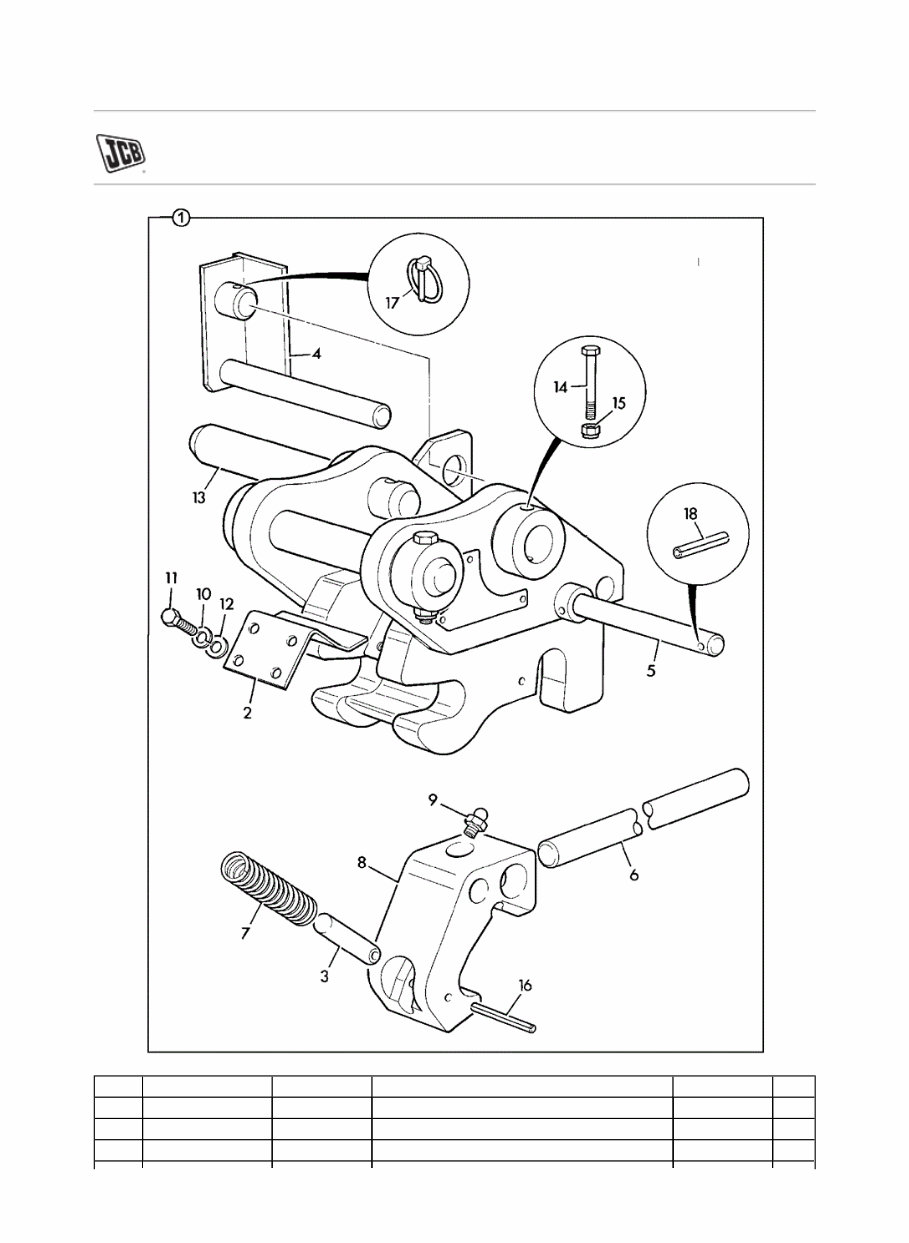 JCB 803 Plus MINI Crawler Excavator Parts Catalogue Manual (SN: 00827240-00829326) preview img 8