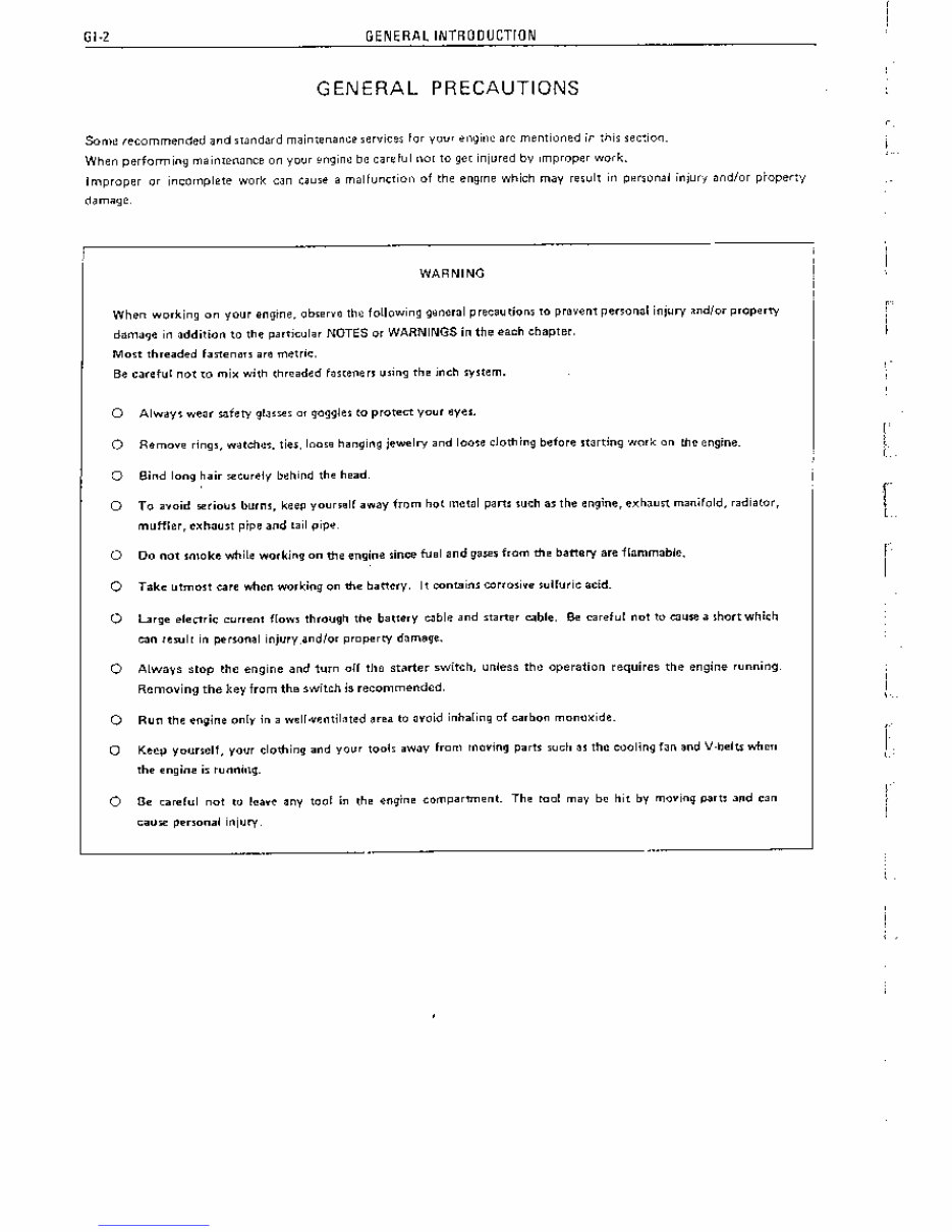 Hino W06D-TI/W06D-TI-II Diesel Engines OEM Service & Repair Manual preview img 8