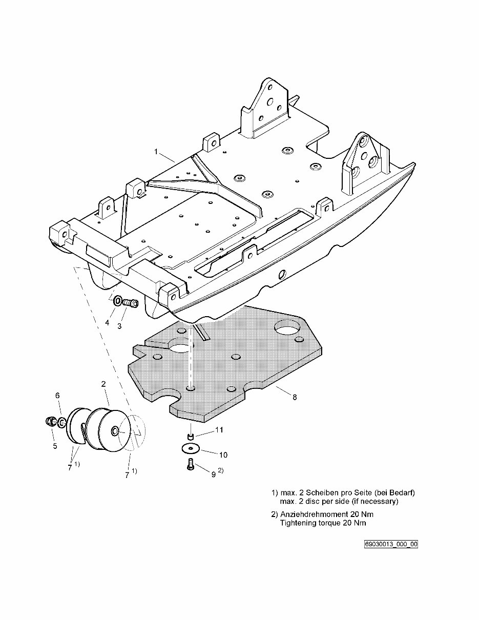 Bomag BPR45/55D Reversible VIBRATORY PLATES Service Parts Catalogue Manual SN101692141833-101692149999 preview img 10