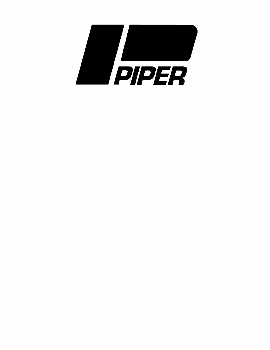 Piper Apache Aircraft PA-23-150 Service Maintenance Manual - preview img 1
