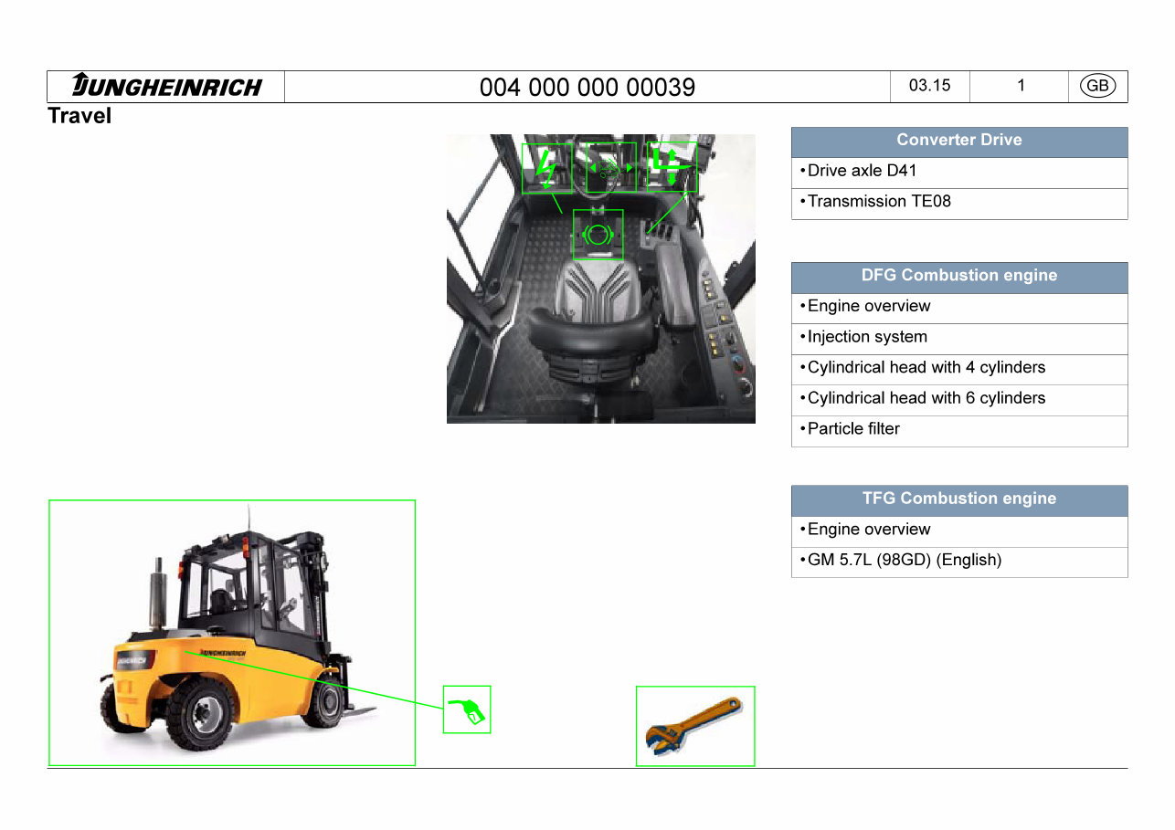 Jungheinrich Fork Truck DFG660, DFG670, DFG680, DFG690, TFG660, TFG670, TFG680, TFG690 Workshop Service Manual preview img 5