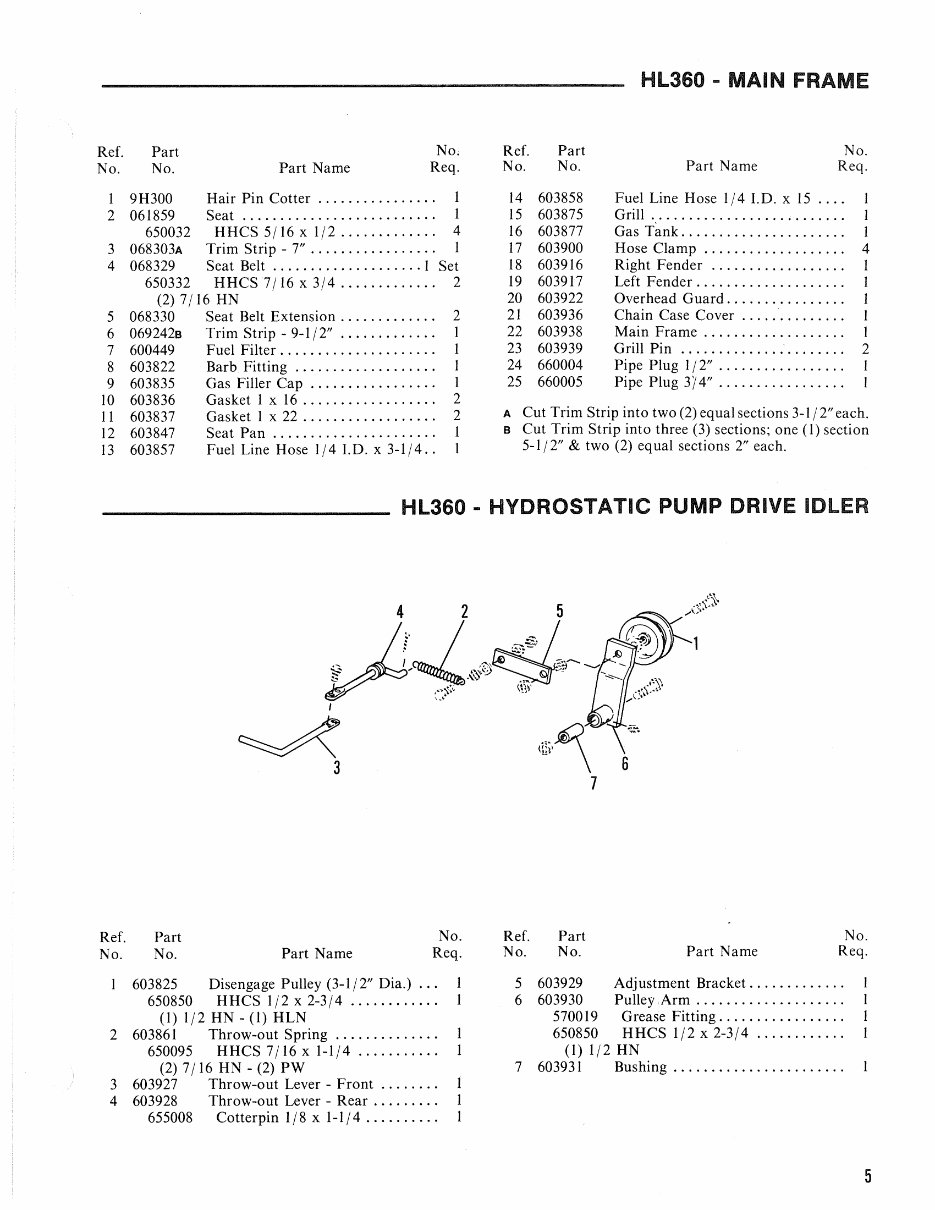 Gehl HL360 Skid Steer Loader Parts Manual preview img 7
