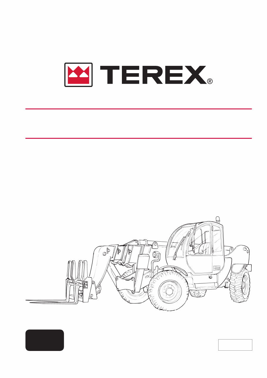 Terex Telelift 3713 Telescopic Handler Service Manual preview img 1