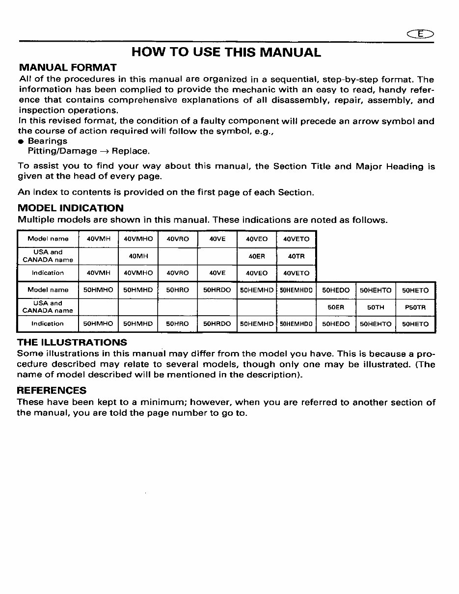 1998-2003 Yamaha 40hp C40hp P40 C50hp 50hp 2-Stroke Outboards Service & Repair Manual preview img 4