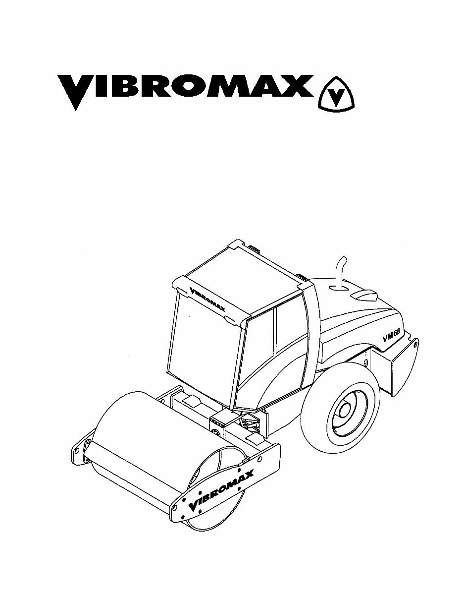 JCB VIBROMAX VM66 Single Drum Roller Service Repair Manual preview img 1