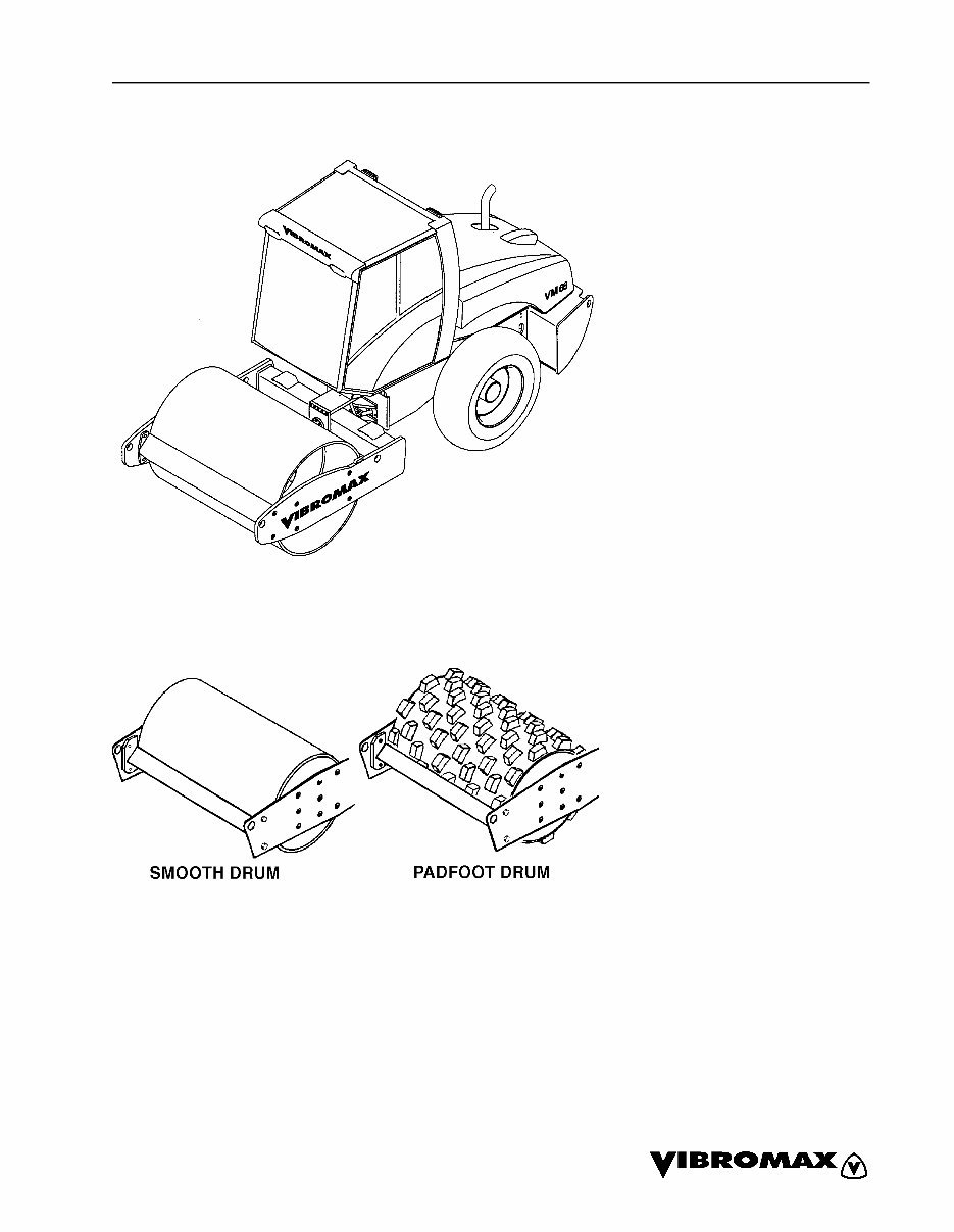 JCB VIBROMAX VM66 Single Drum Roller Service Repair Manual preview img 9