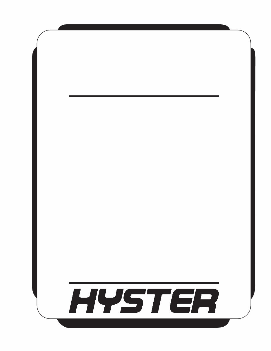 Hyster Challenger K005 (H100XM, H110XM, H120XM, H70XM, H80XM, H90XM) Forklift Parts Manual preview img 1