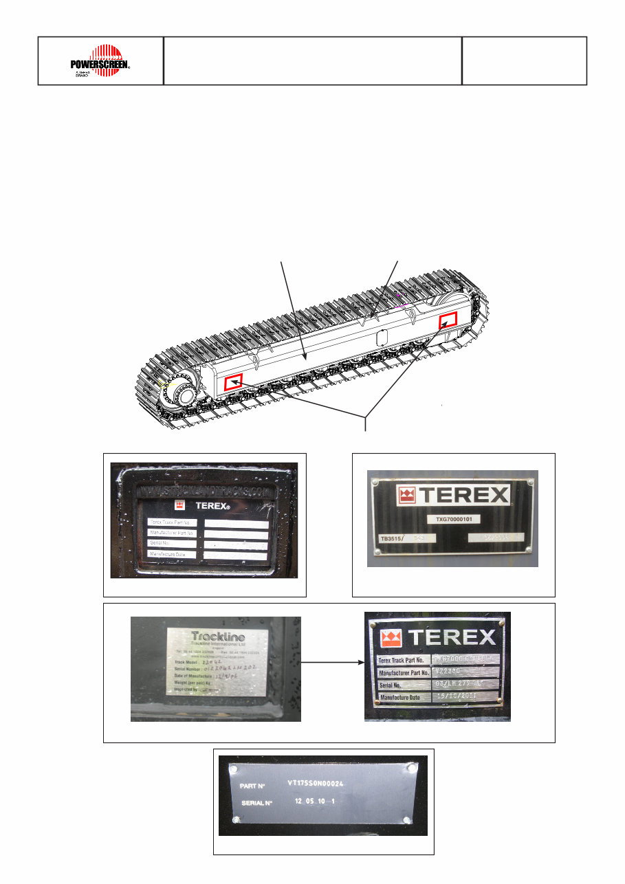 Terex trakpactor 320 parts list preview img 8