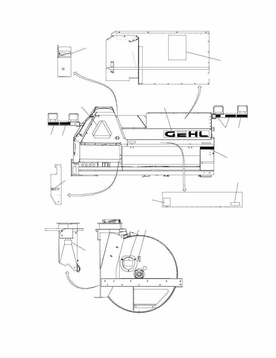 Gehl 1085 1285 Forage Harvester Parts Manual preview img 7