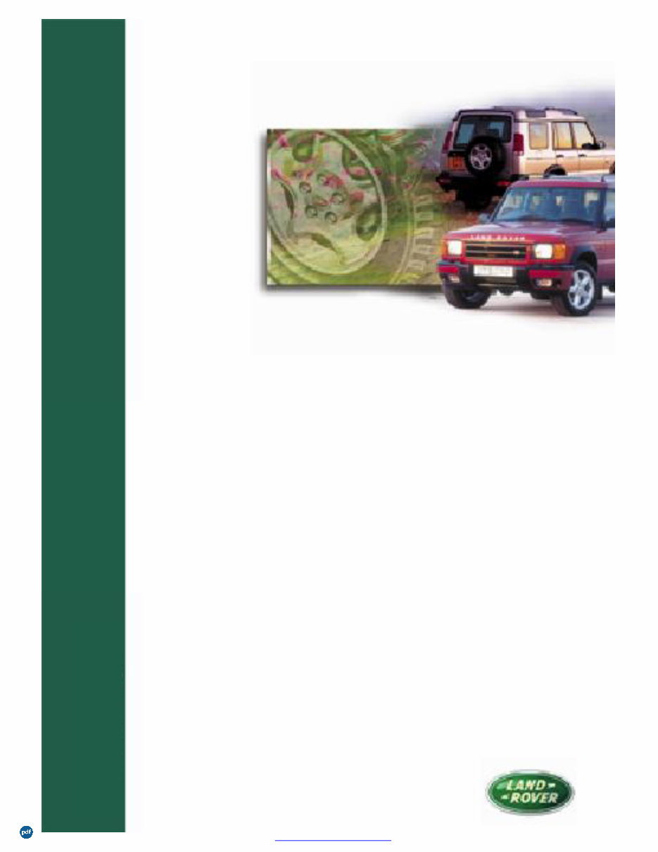 1999-2003 Land Rover Discovery II Td5 Engine Service & Repair Manual preview img 1