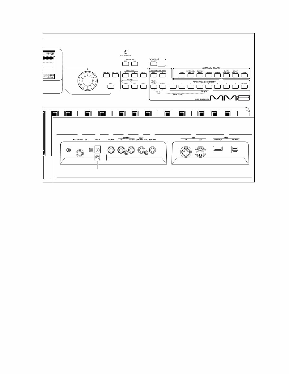 Yamaha MM8 synthesizer service manual, mm-8 preview img 7