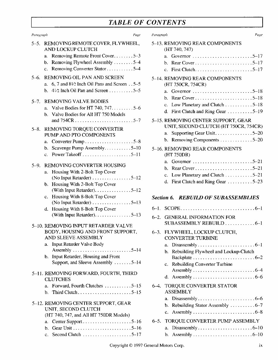 ALLISON Transmission HT750 Full Service Repair Manual preview img 10