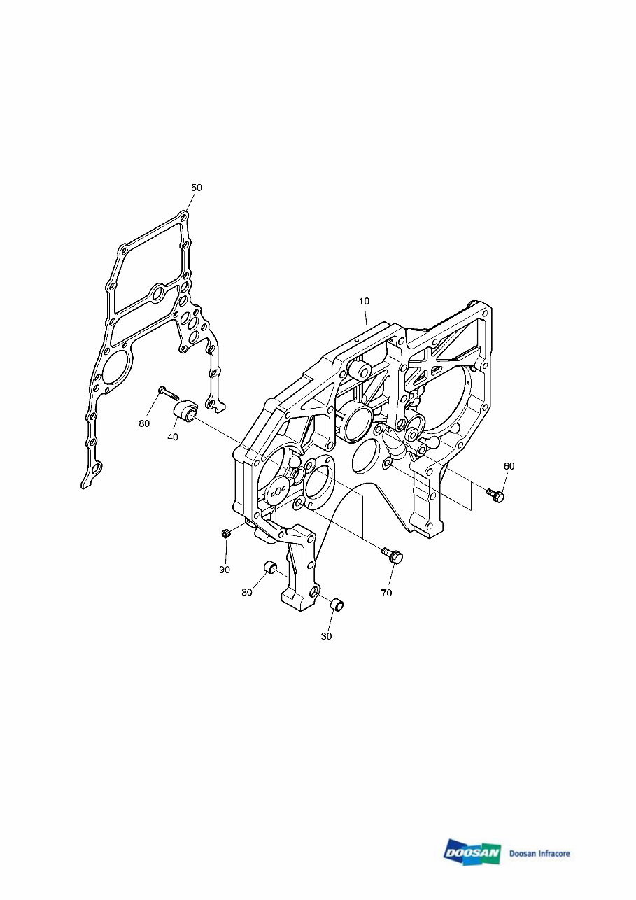 DAEWOO DOOSAN DL350 Wheeled Loader Service Parts Catalogue Manual preview img 4