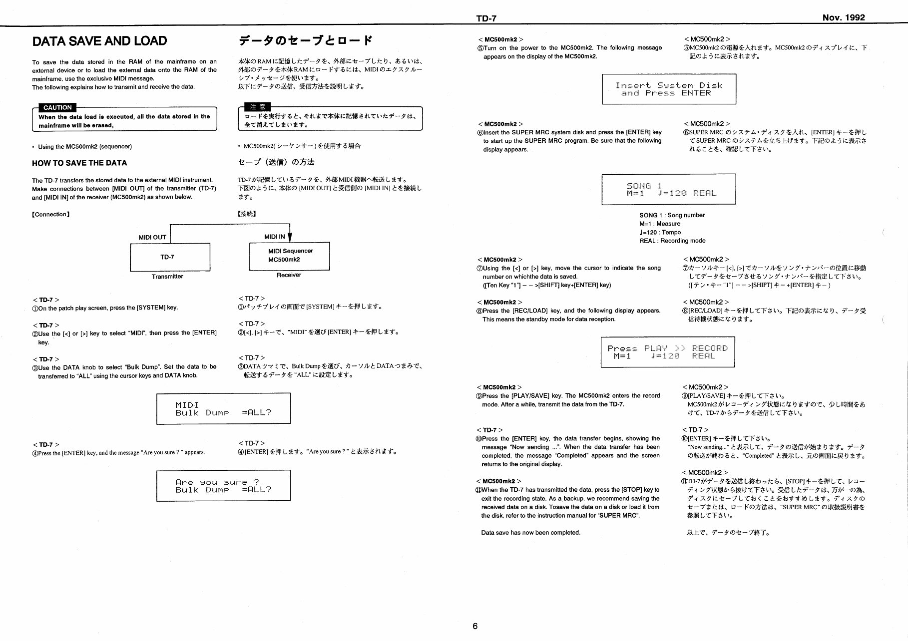 Roland td7 td-7 percussion complete service manual preview img 6