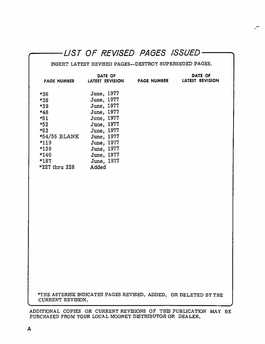 Mooney aircraft M20C E F G IPC parts manual preview img 2