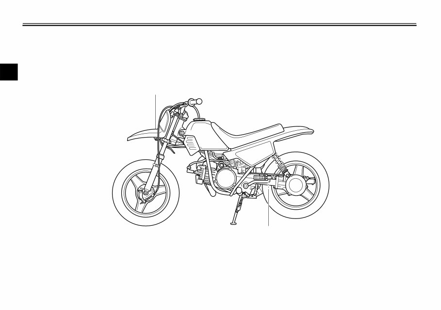 YAMAHA PW50 PEE WEE 50 Bike Repair & Parts Manual preview img 10