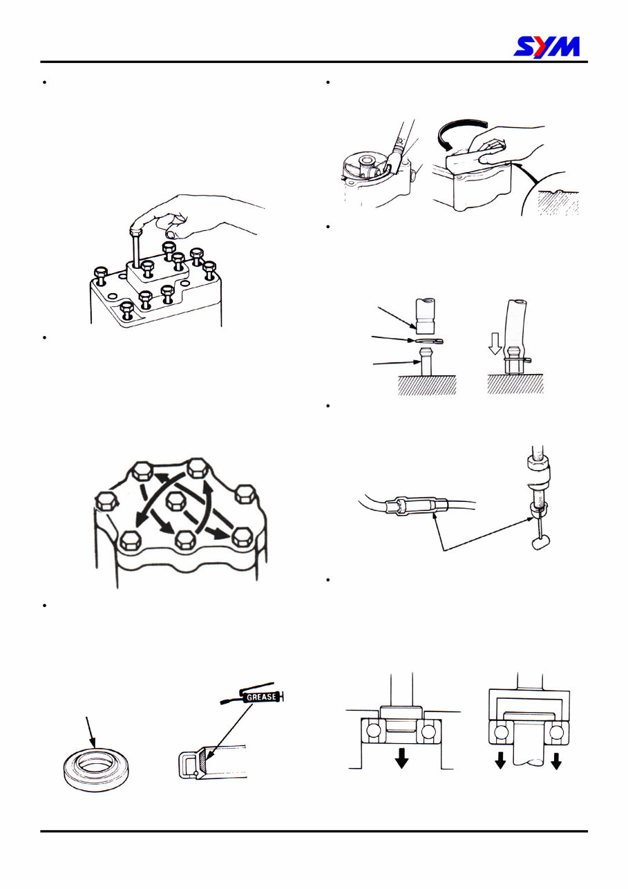 SYM VS150 VS2 Scooter Full Service & Repair Manual preview img 9