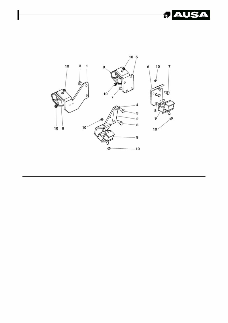 AUSA C 250 H X4, C250HX4 Forklift Parts Manual preview img 10