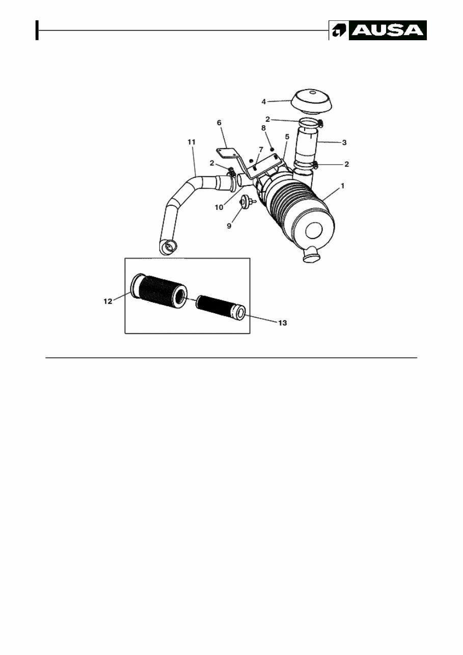 AUSA C 250 H X4, C250HX4 Forklift Parts Manual preview img 9