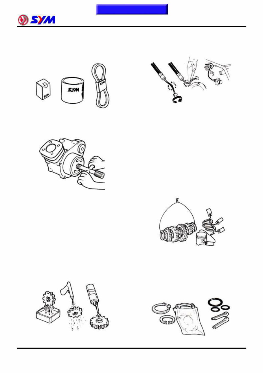 2011-2014 SYM Maxsym 400i, 400i ABS, 600i ABS (LX40A, LX60A) OEM Service & Repair Manual preview img 8