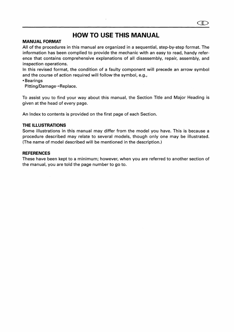 Yamaha Marine Outboard E48C(E48), E55C, 55B(C55) Service & Repair Manual - ! preview img 4