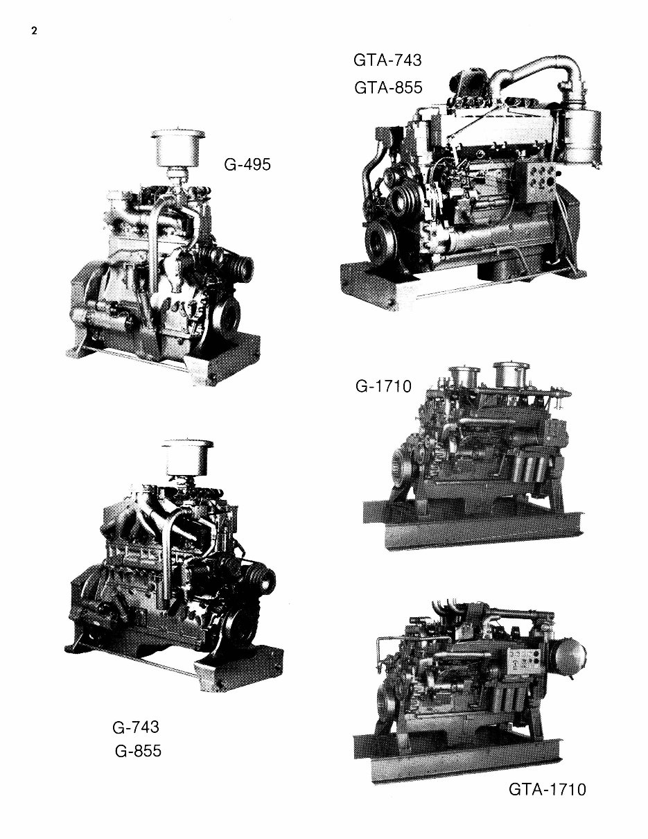 Cummins G-495 G-743 G-855 GTA-743A GTA-743B GTA-855 G-1710 GTA-1710 Gas Engines Operation and Maintenance Service Manual preview img 3