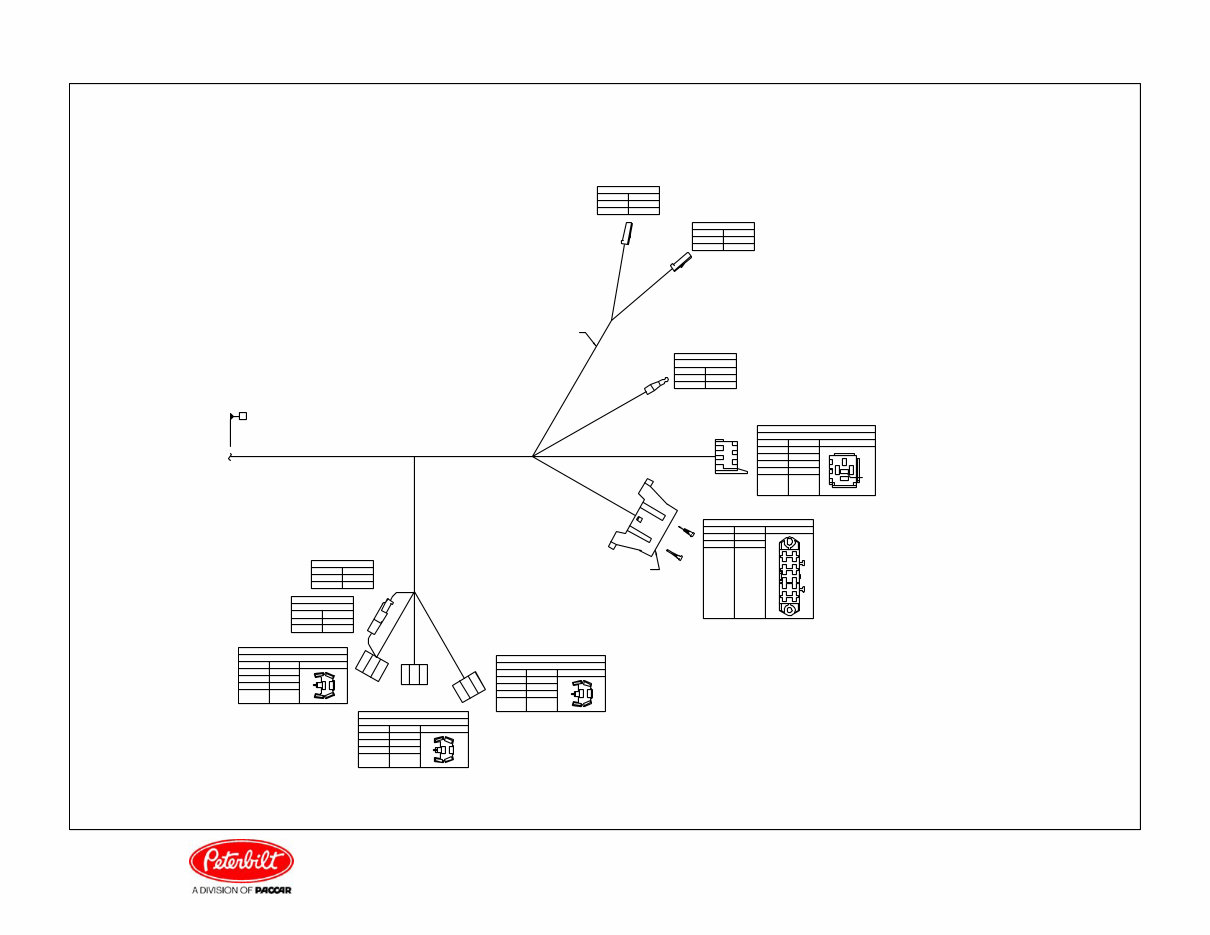 PETERBILT Wiring HARNESS CAB DDEC IV P92-6138 preview img 2