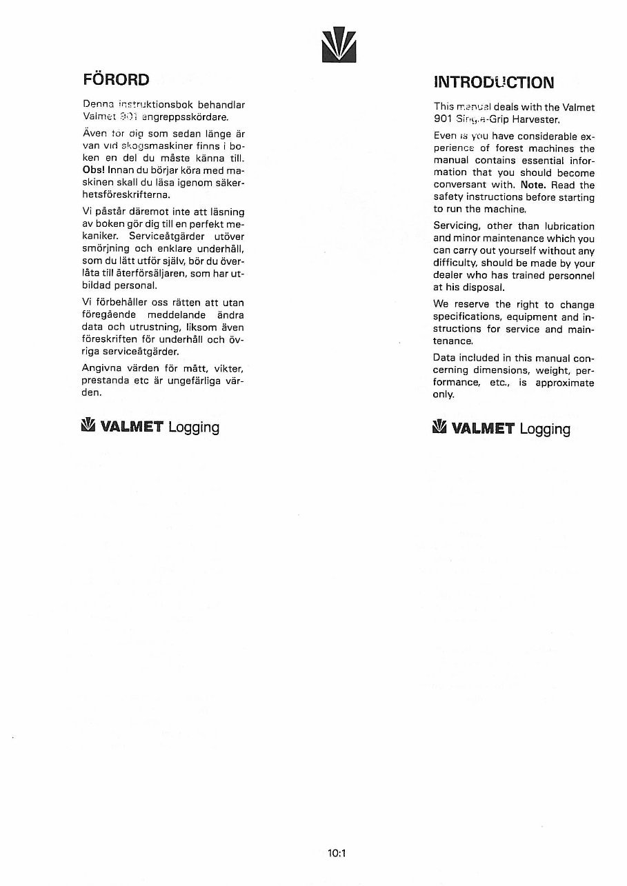valmet 901-1 instructions owner manual preview img 7
