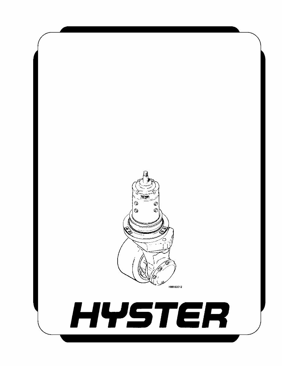 HYSTER N40EA, N45EA, N50EA, N40ER, N45ER, N30FR, N40FR, N45FR, N50FA Electric Forklift Service Repair Manual + Parts Manual preview img 1