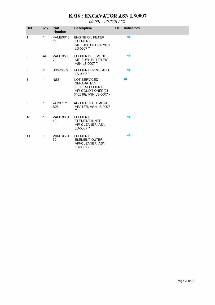 KOBELCO K916LC Excavator Parts Catalog Manual preview img 8