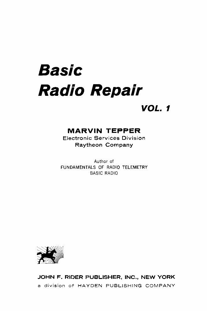 Basic Radio Repair - Vol. 1 & 2 - Vintage Servicing preview img 2