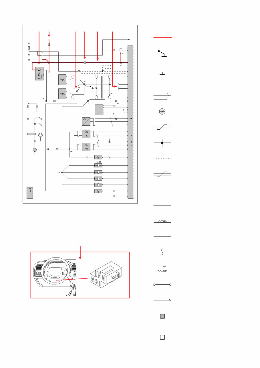 2001 Volvo S40 V40 Electrical Wiring Diagram Manual preview img 7