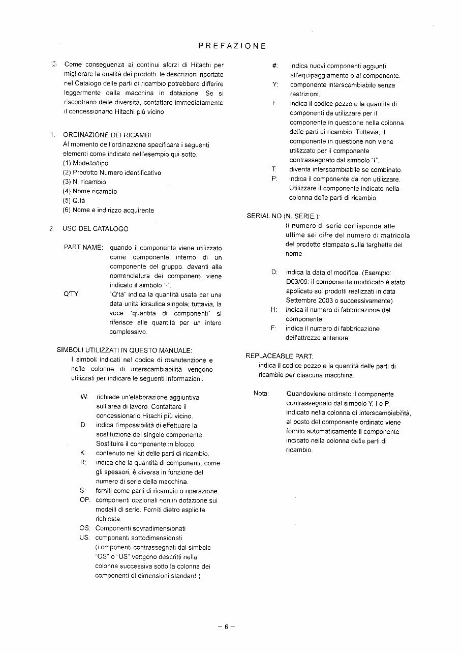 HITACHI ZW250 Wheel Loader EQUIPMENT COMPONENTS Parts Catalog Manual preview img 10