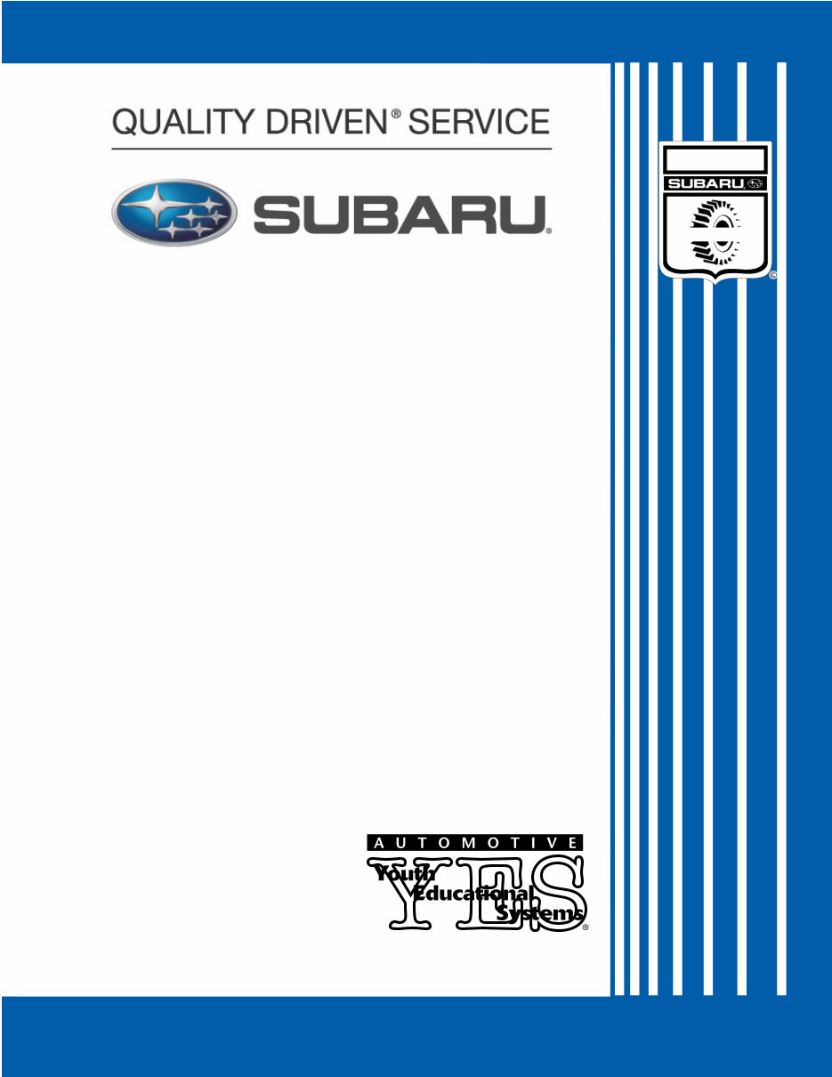 1994 Subaru Alcyone SVX Service & Repair Manual preview img 1