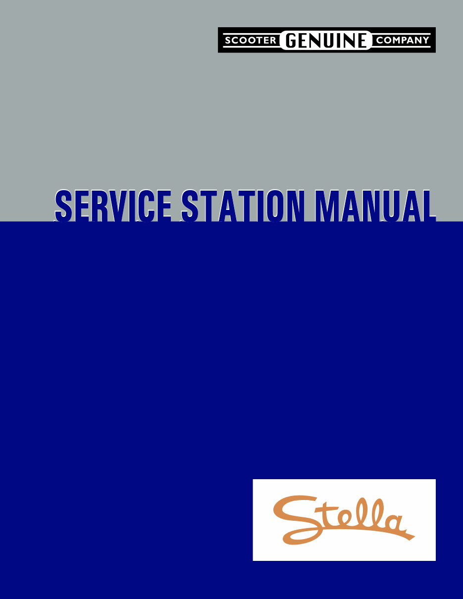 STELLA 150CC Scooter Shop Manual preview img 1
