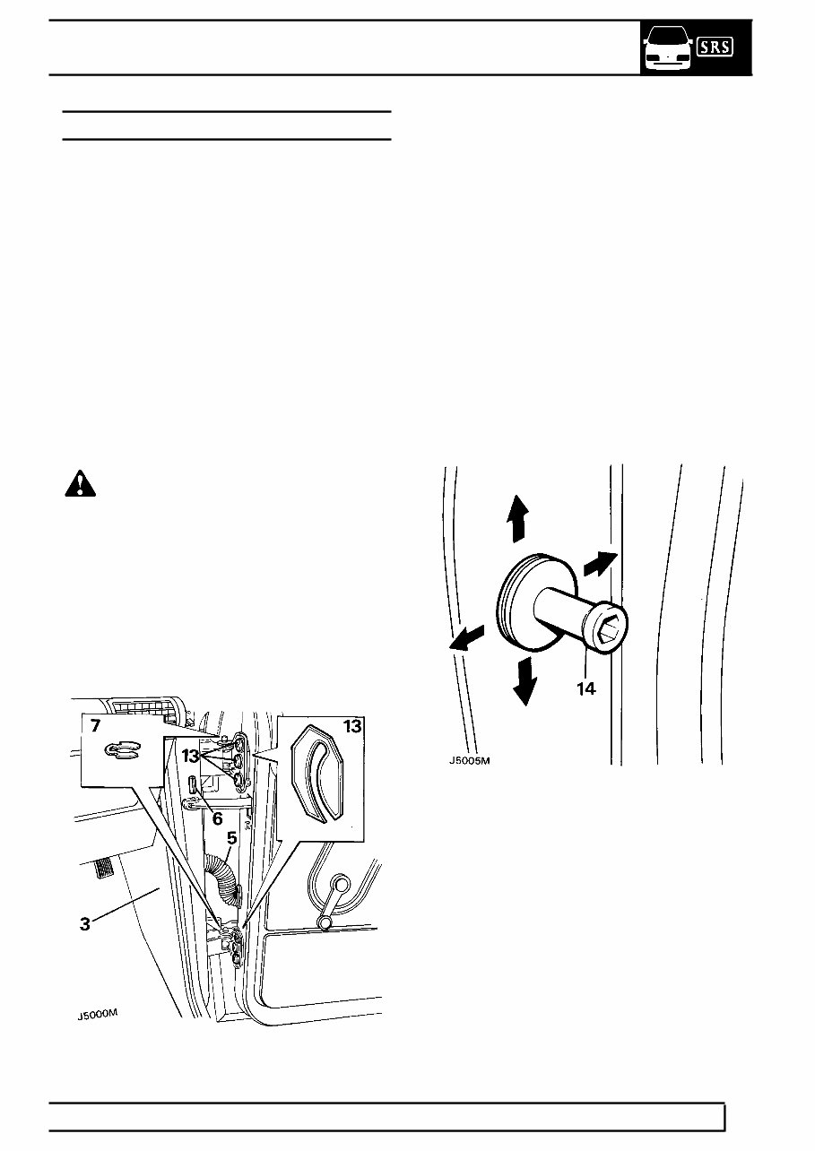 Land Rover DISCOVERY 1996 BODY Repair Manual preview img 1