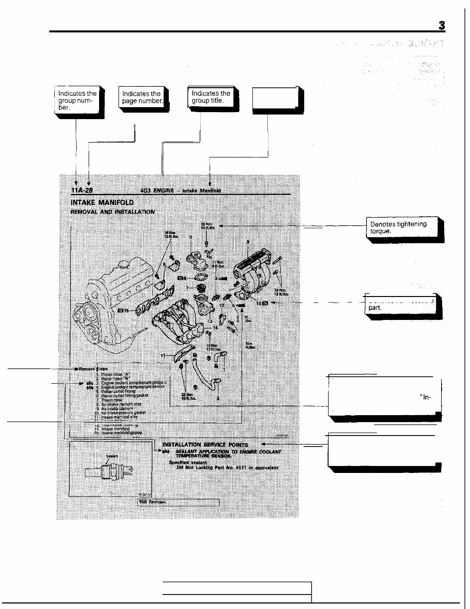 Mitsubishi 4G3 Engine Factory Service Repair Manual preview img 5
