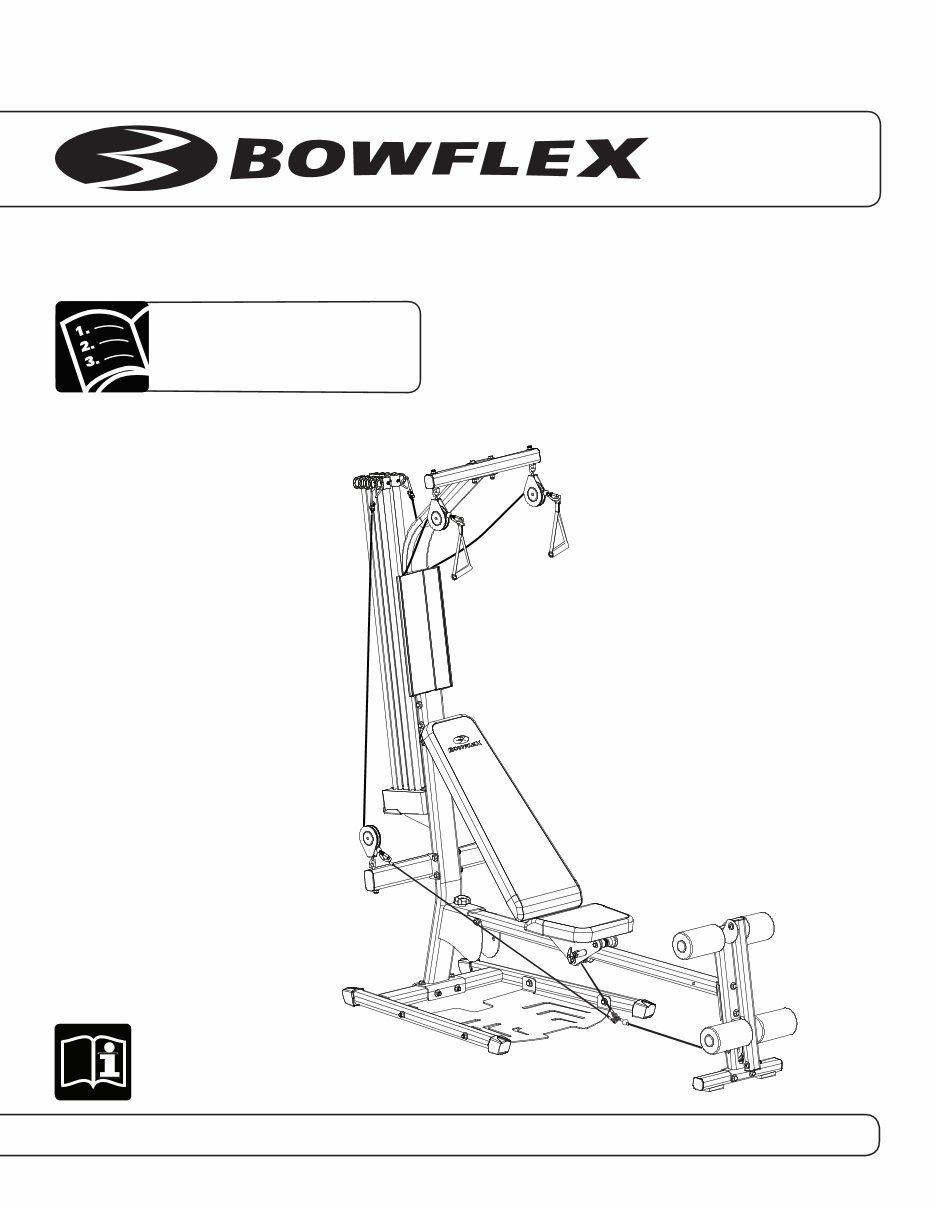 Bowflex PR1000 Home Gym Owners Manual preview img 1