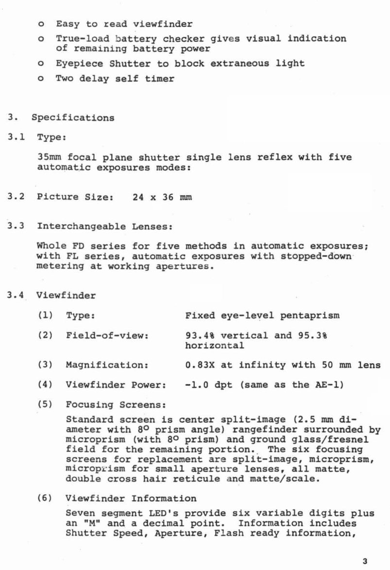 Canon A-1 Repair Manual preview img 4