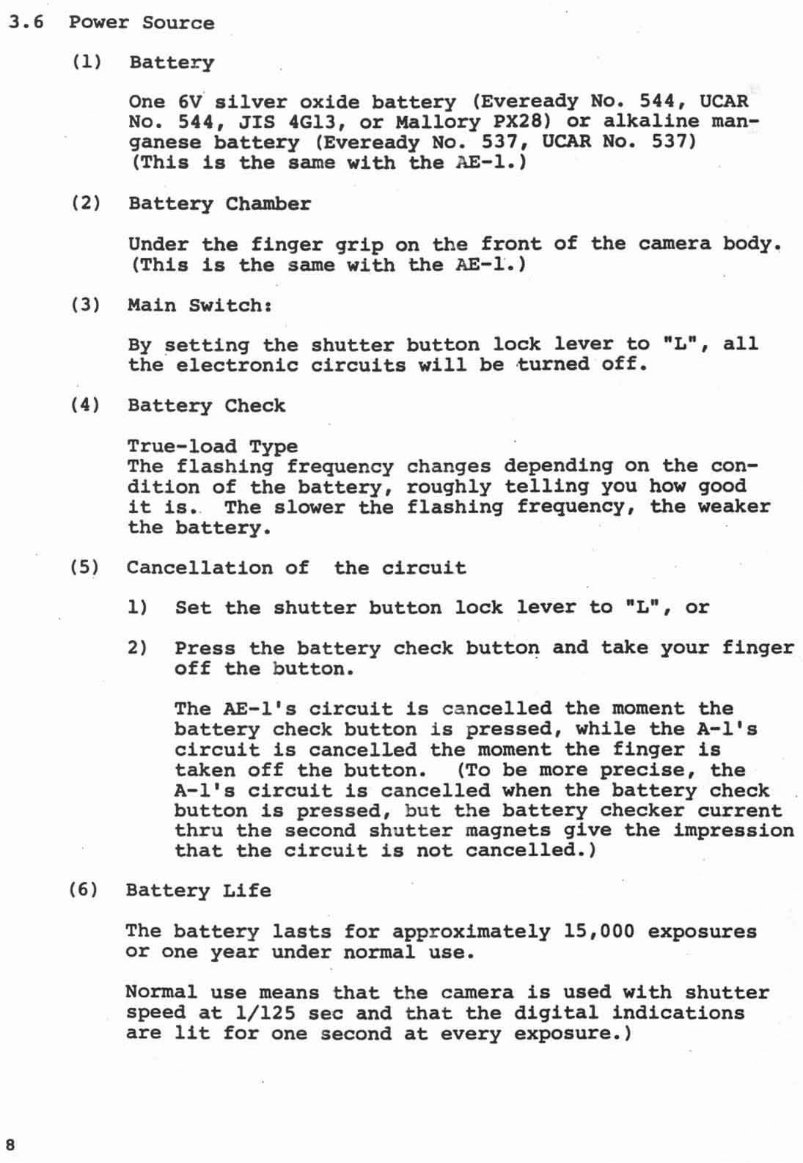 Canon A-1 Repair Manual preview img 9