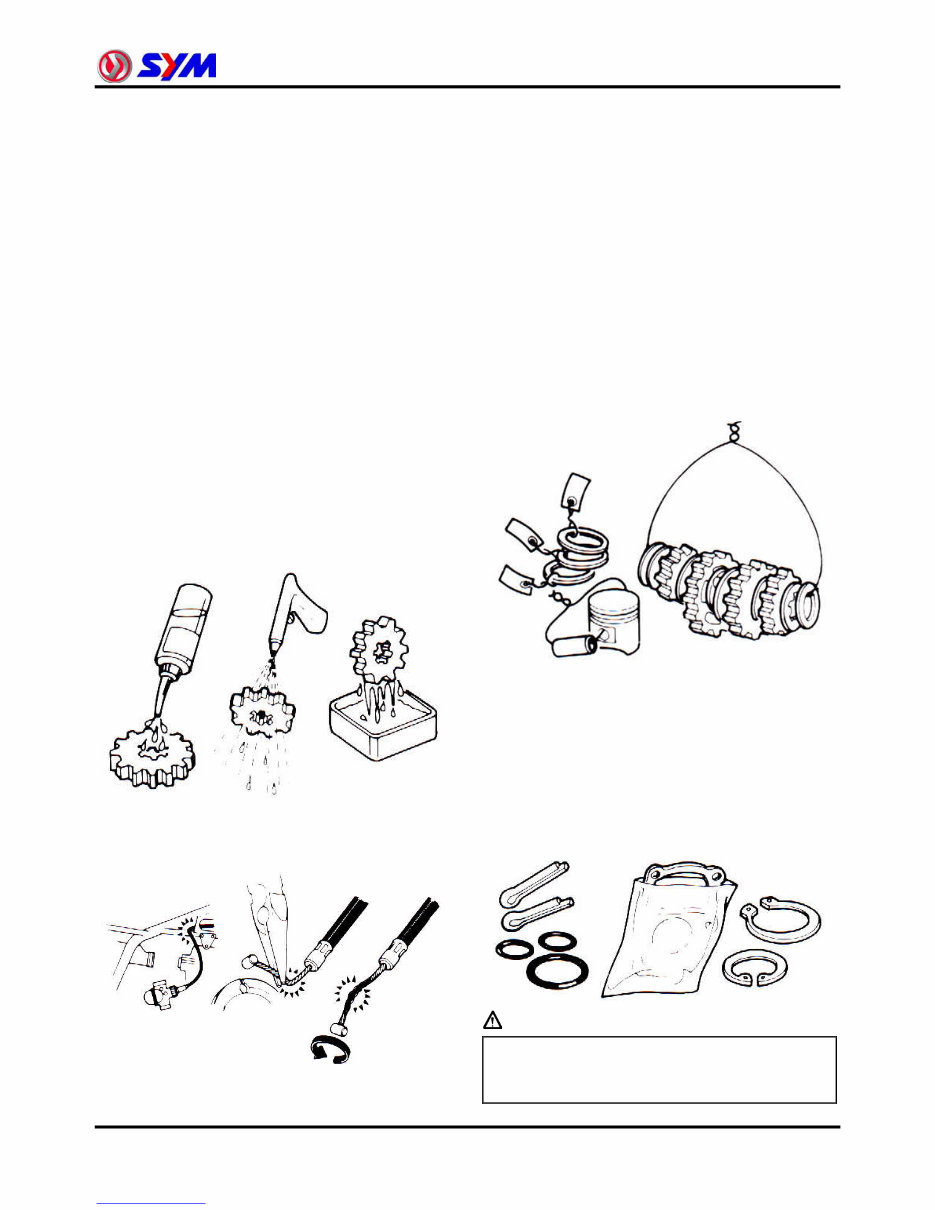 SYM S50 R50 SR50 Service Manual preview img 8