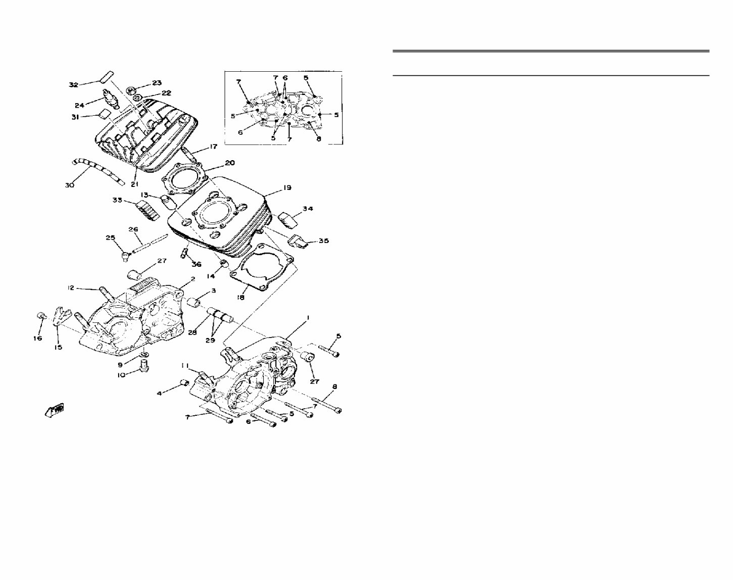 YAMAHA DT175E Parts Manual Catalog 1978 preview img 3
