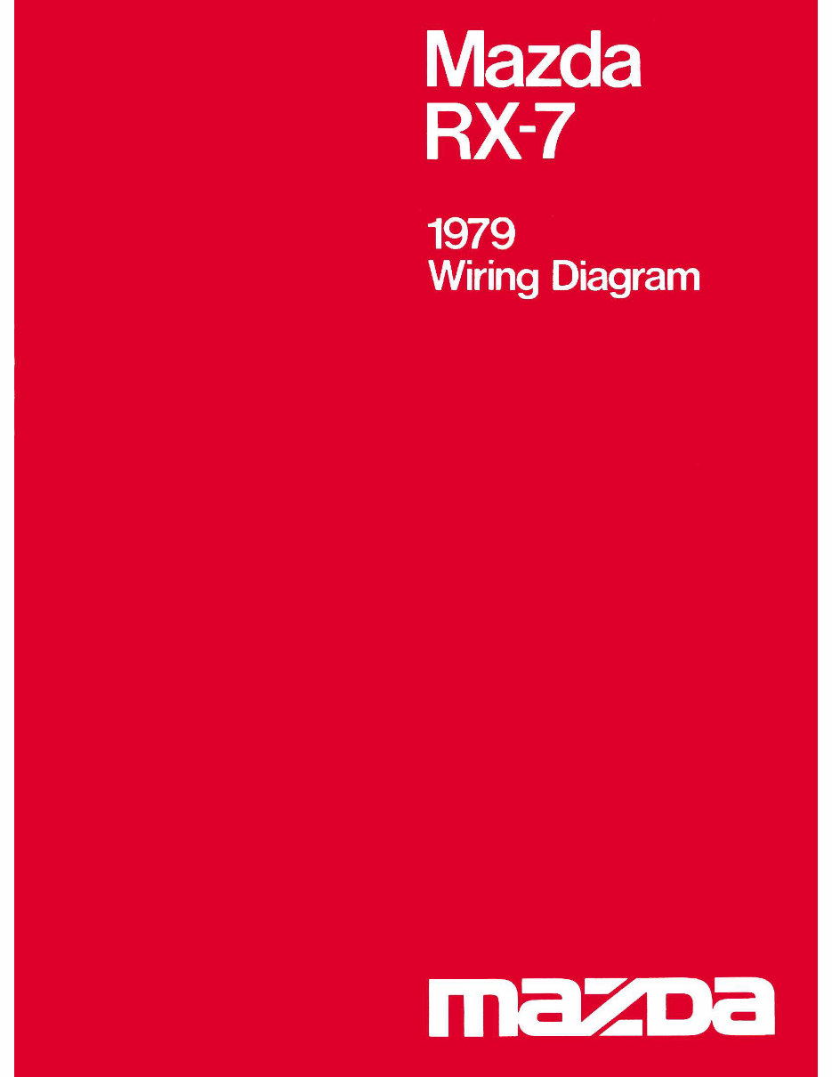 Mazda RX 7 Service Manual 1980-1989 preview img 1