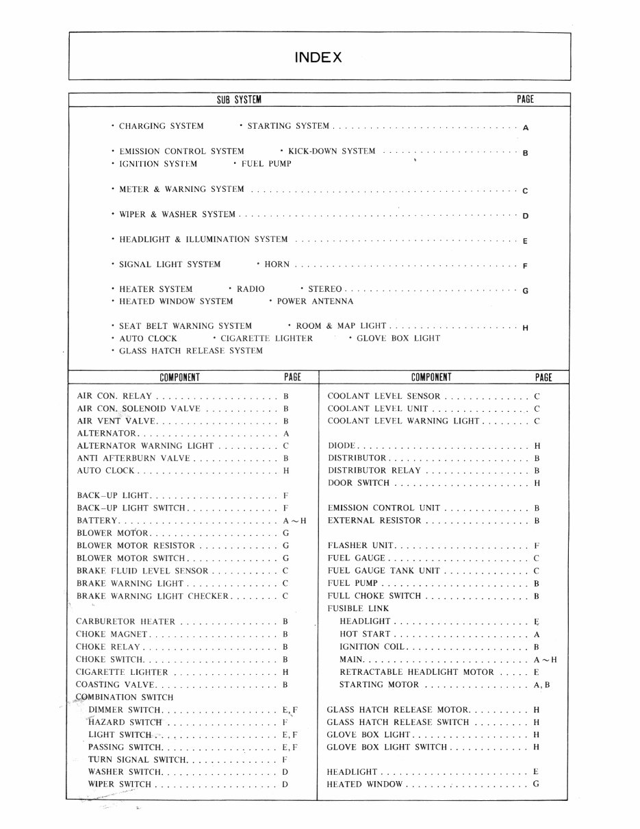 Mazda RX 7 Service Manual 1980-1989 preview img 3
