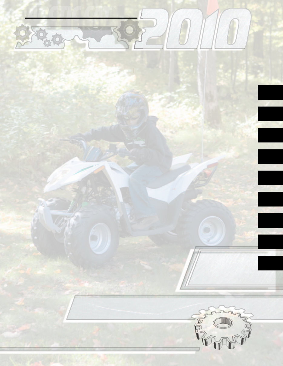 Arctic Cat ATV Cat Y-12+ Youth, DVX 90, 90 Utility 2010 COMPLETE OFFICIAL FACTORY Service / Repair / Full Workshop Manual preview img 2
